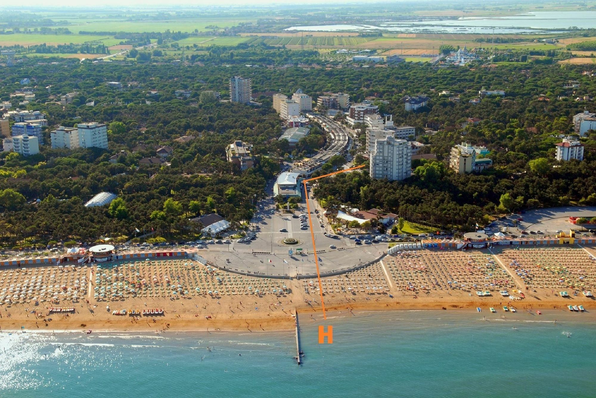Hotel Savoia Lignano Sabbiadoro Exterior foto